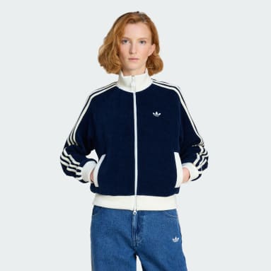 ADIDAS ORIGINALS VELOUR KNIT TRAININGSJACK