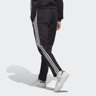 Muži Originals čierna Tepláky Adicolor Classics Beckenbauer