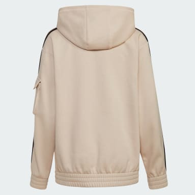 CARGO 3S HOOD PULOVR Beige Adolescents 8-16 Years Entraînement