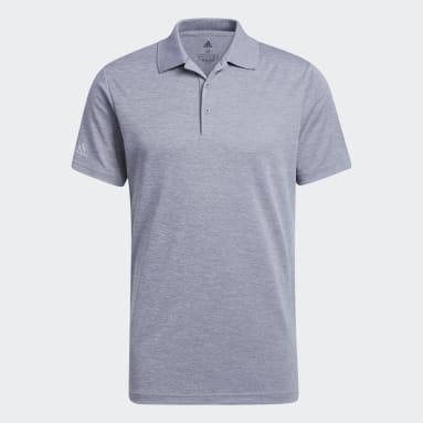 Men Golf Grey Performance Golf Polo Shirt