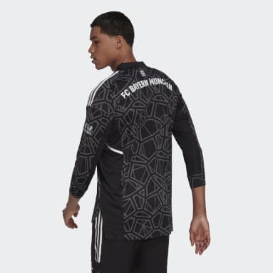 Men Football Black FC Bayern 22/23 Goalkeeper Jersey