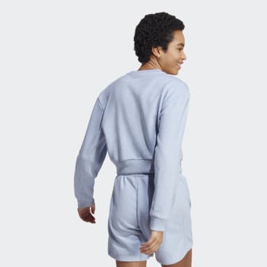 Polerón All SZN French Terry Azul Mujer Sportswear