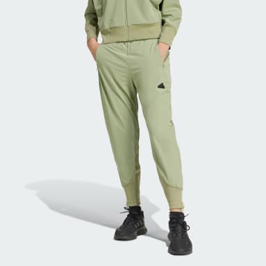 adidas Originals Women Superstar Track Suit Pants Night Cargo, XS, Green,  DH3158