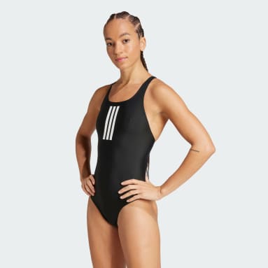 Maillot de bain 3 bandes dos en V