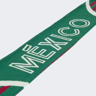 Soccer Red Mexico Soccer Scarf