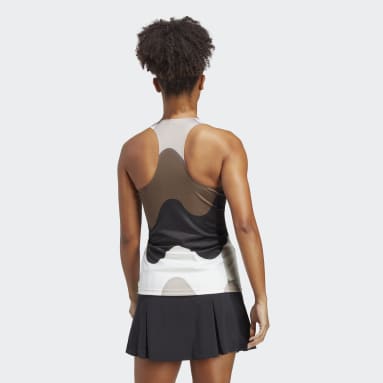 Dames Tennis veelkleurig Marimekko Tennis Tanktop
