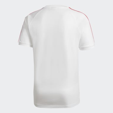 Originals 3-Streifen T-Shirt Weiß