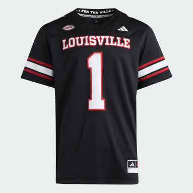 Louisville Cardinals Premier Strategy Throwback Football Jersey