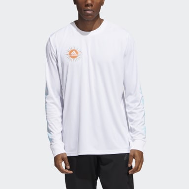 Maglia Freedom Running Graphic Long Sleeve Bianco Uomo Running