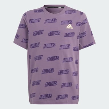 T-shirt Brand Love – Criança Roxo Criança Sportswear