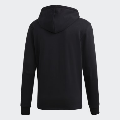 Men Sportswear Black Must Haves 3-Stripes French Terry Hoodie