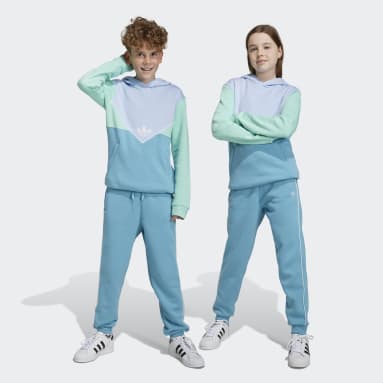 Calça Adicolor Azul Kids Originals