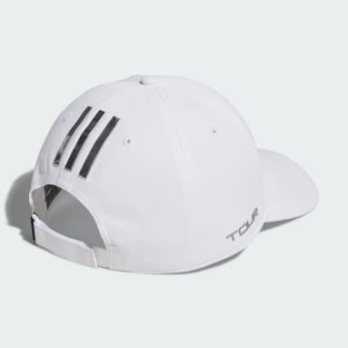 남성 Golf White 투어 메탈 캡
