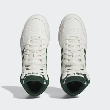 Άνδρες Sportswear Λευκό Hoops 3.0 Mid Lifestyle Basketball Classic Vintage Shoes