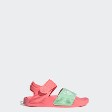 Deti Sportswear červená Sandále Adilette