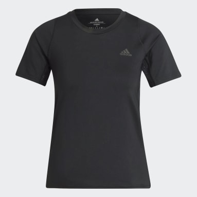 Camiseta Run Fast Running Made With Parley Ocean Plastic Negro Mujer Running