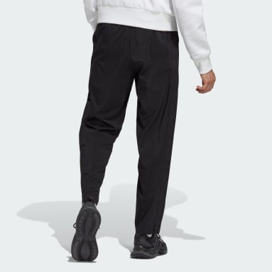 남성 sportswear Black 에어로레디 에센셜 스탠포드 오픈헴 팬츠