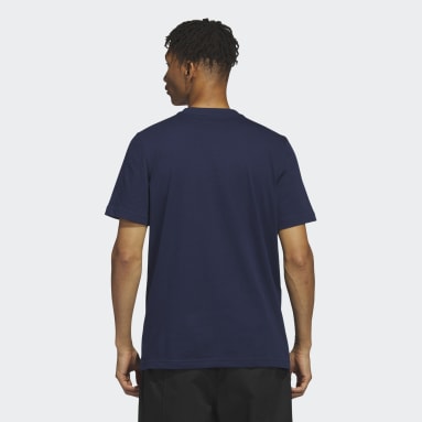 Remera Adicolor Classics Trifolio Azul Hombre Originals