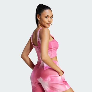 Top Deportivo Color Fade Rosado Mujer Originals