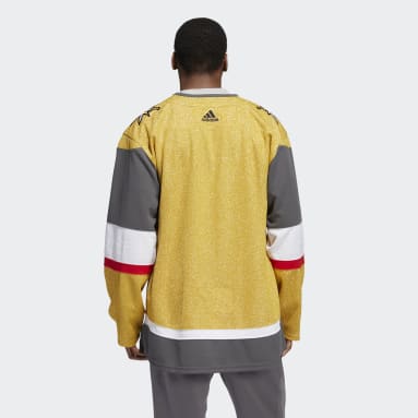 Maillot Domicile Golden Knights Authentique or Hommes Hockey