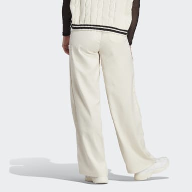 Pantalón deportivo Trifolio Monogram Satén Beige Mujer Originals