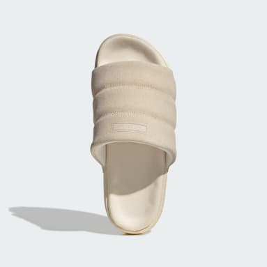 White adidas sandals womens 2025