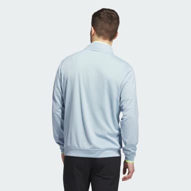 Sudadera Quarter-Zip Azul Hombre Golf