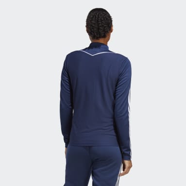 Women Football Blue Tiro 23 League Training Track Top