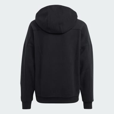 Camisola com Capuz adidas Adventure Preto Criança Originals