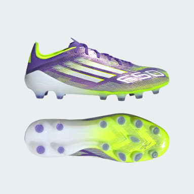 F50 サッカーシューズ スパイク 紫/緑 AG アディダス サッカー F50【アディダス公式】