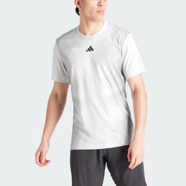 T-shirt pour homme adidas Printed Tee Pro White