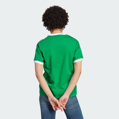 T-shirt adicolor Classics 3-Stripes Verde Donna Originals