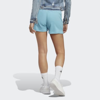 Kvinder Sportswear Blå Essentials Linear French Terry shorts