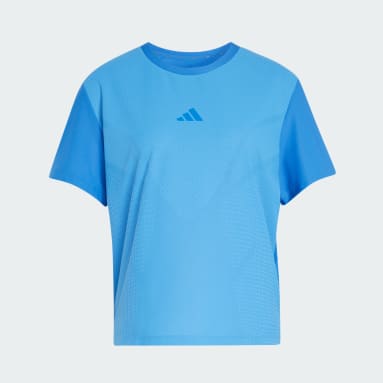 adidas Tシャツ - ブルー 【アディダス公式】