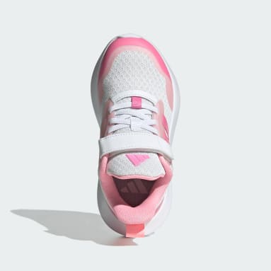 Girls rose gold adidas shoes 2025