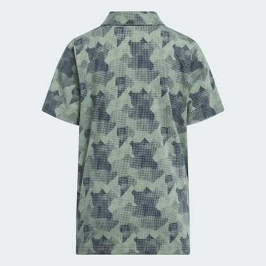 เสื้อโปโลพิมพ์ลาย Scripted สำหรับเด็ก