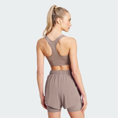 adidas by Stella McCartney TruePurpose パワーインパクト トレーニング ミディアムサポートブラ