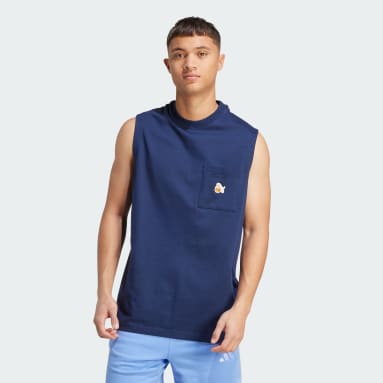 Dog Hoop Patch Graphic Tank Top