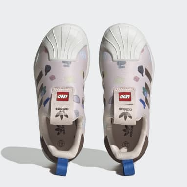 Kinderen Originals roze adidas Superstar 360 x LEGO® Schoenen