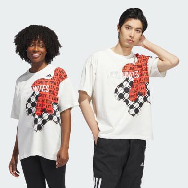 ADIDAS T-SHIRT HOMME M B TN LOGO TEE WHITE - BAD ADDICT