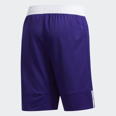 Short 3G Speed Reversible Violet Hommes Basketball