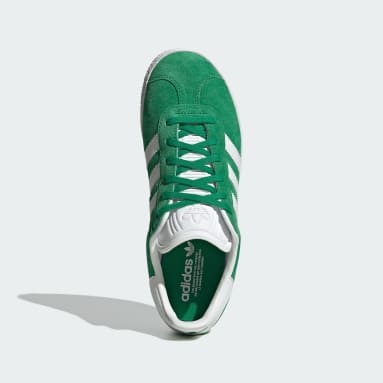 adidas Gazelle I, Zapatillas de Deporte Unisex niño, Verde  (Aerver/Aerver/Ftwbla 000), 27 EU : : Moda