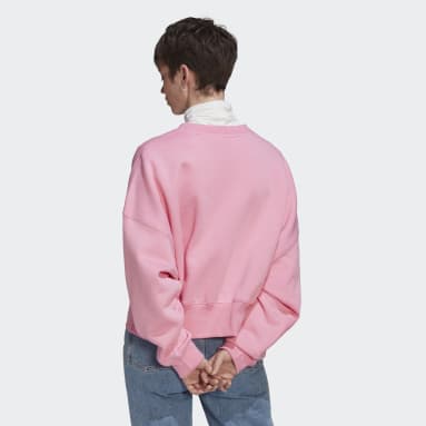Ženy Originals růžová Mikina Adicolor Essentials Fleece
