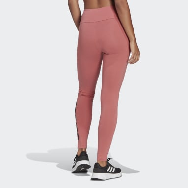 LICRAS ESSENTIALS LOGO PRETINA ALTA Rojo Mujer Sportswear