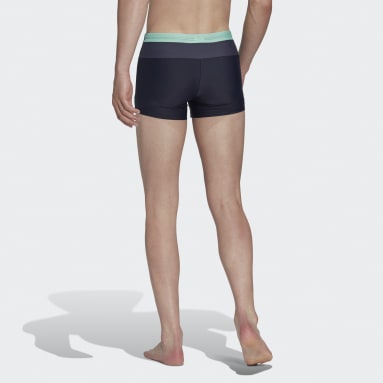 Muži Plávanie modrá Plavecké boxerky Colorblock