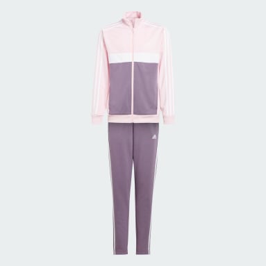 Track suit Essentials 3-Stripes Tiberio Rosa Bambini Sportswear