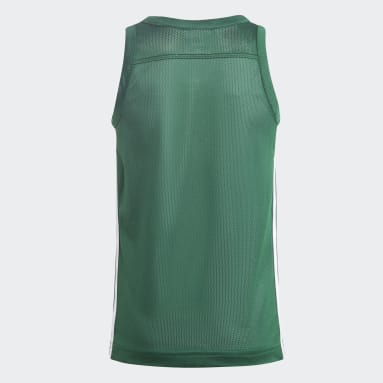 Camiseta Reversible 3G Speed Verde Niño Baloncesto