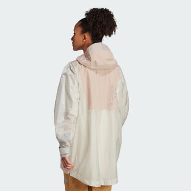 Chaqueta adidas Terrex + and wander Xploric RAIN.RDY Marrón Mujer TERREX