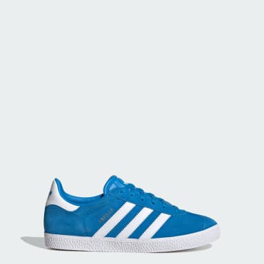 Youth 8-16 Years Originals Blue Gazelle Shoes Kids