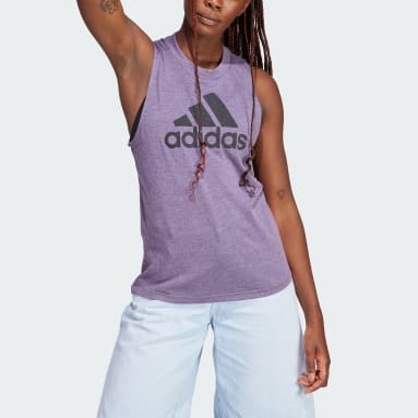 Adidas womens sleeveless tops shop